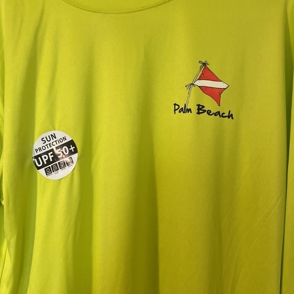 Island Beach Lifestyle Palm Beach Diver Long sleeve UPF 50+ Shirt - Picture 2 of 5